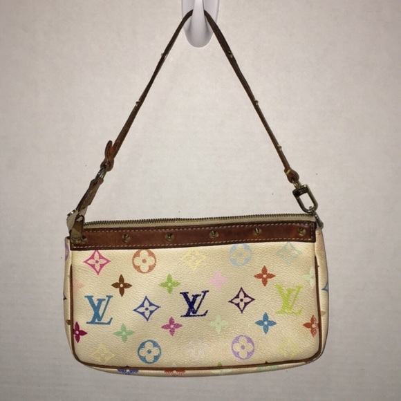 Louis Vuitton Handbags - Louis Vuitton Authentic Multicolor Pochette Purse